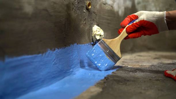 Commercial Emergency Waterproofing project at a Hebron, IN business property by SJ Waterproofing Pros